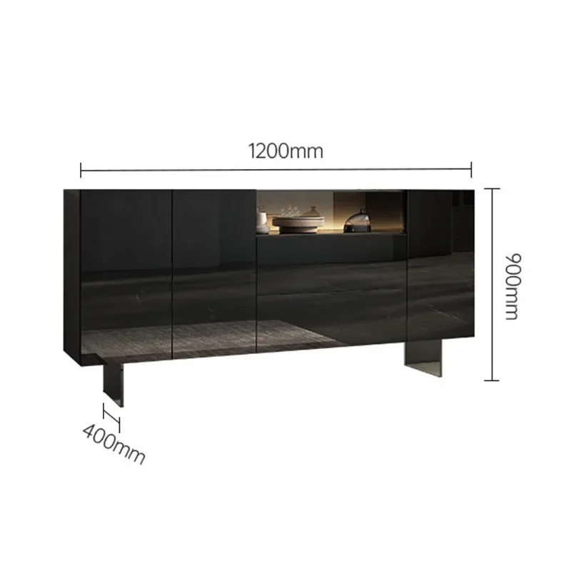 b11-7.2 Light Luxury High-End Entryway Cabinet, Modern Simple Side Drink Cabinet, Living Room Decorative Storage