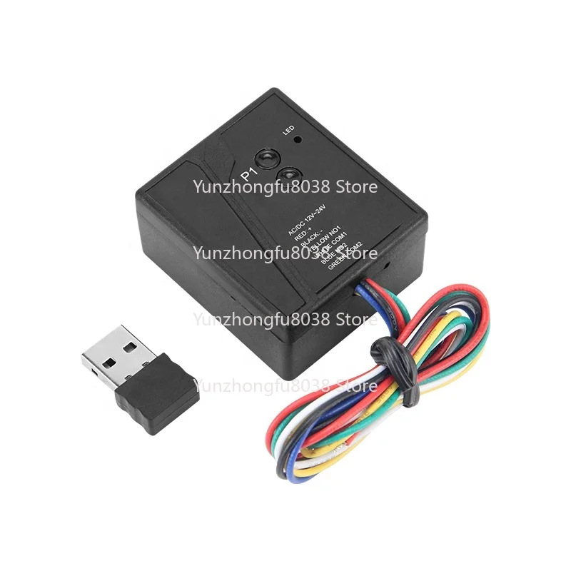 GM Transmitter 2.4G USB Plug Sensor No Remote Control Door Opening Wireless 2ch Garage Door Opening Receiver