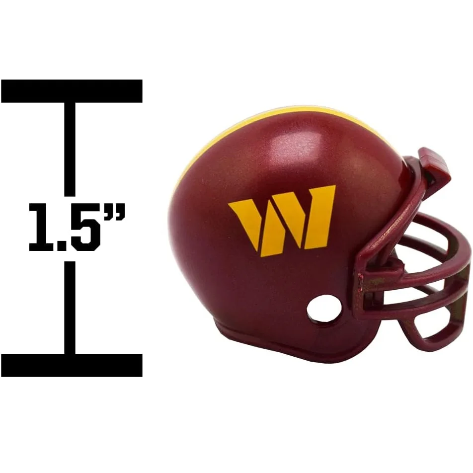 2025-2026 Neues National Football League Riddell Helm Tracker Set Gumball-Größe Helme Mini 1,5 Zoll Helm Fan-Kollektion Spielzeug – Detail 3