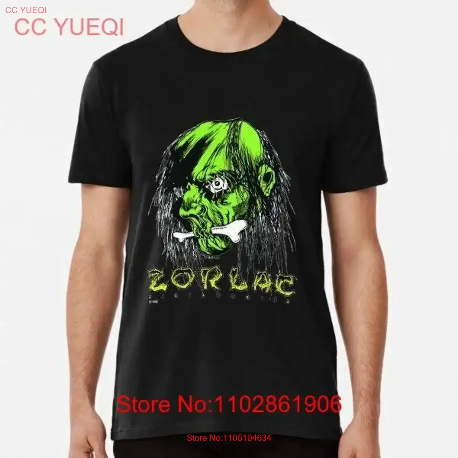 New Design Special Pushead Zorlac Skateboards Shrunken Head Made in USA T Shirt vintage Washed Breathable designer clothes