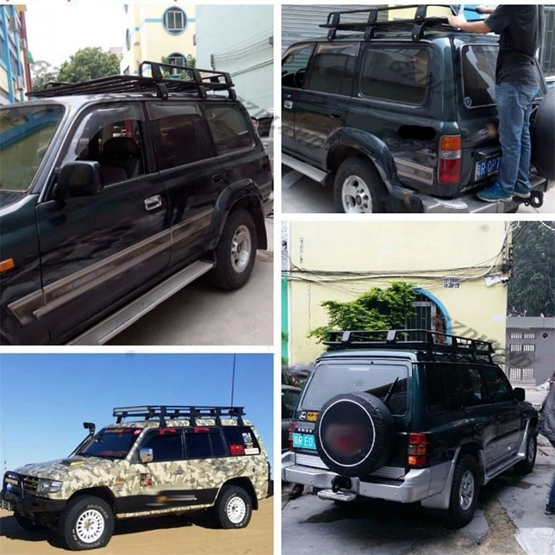 Thickened high-top bracket luggage rack to pinch feet, roof rack