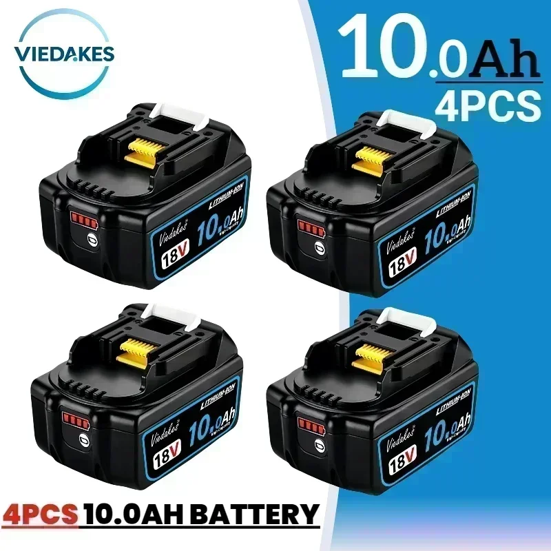 Origineel voor Makita 18V accu BL1860 12000mAh compatibel met DTD173 DHP487 DJV182 professionele accu voor elektrische gereedschappen