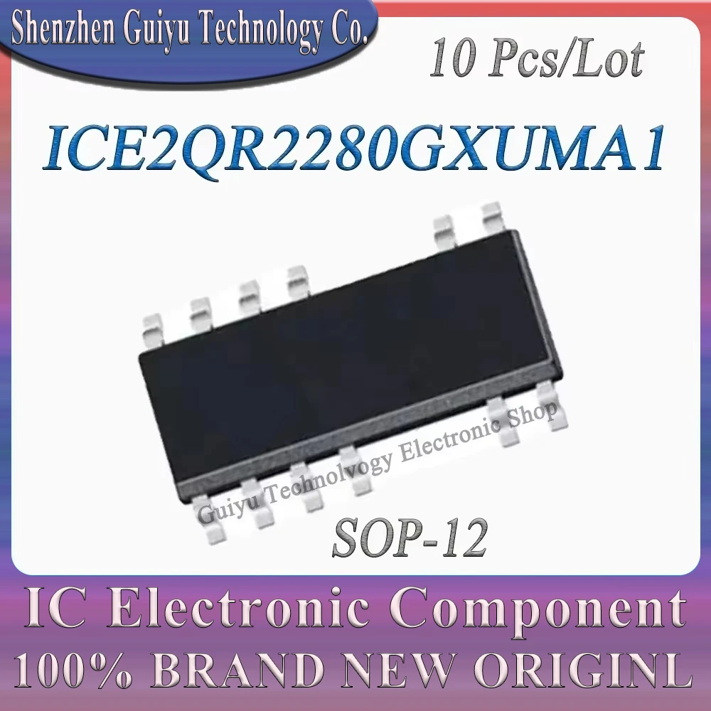 

10 шт./лот ICE2QR2280GXUMA1 ICE2QR2280G SOP-12 микросхема