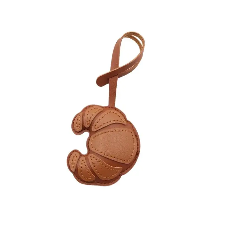 Croissant-förmiger Schlüsselanhänger, Croissant-Charm-Anhänger, Schlüsselring, Schmuck für Mädchen und Frauen, Geschenk, Taschendekoration – Detail 8