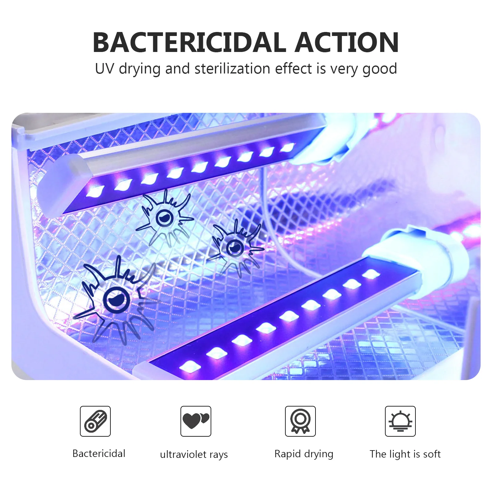 LED-Lampen für Gel-Nägel, Phototherapie-Maschine, schnell trocknendes polnisches Maniküre-Werkzeug, schnell trocknendes Lichtrohr