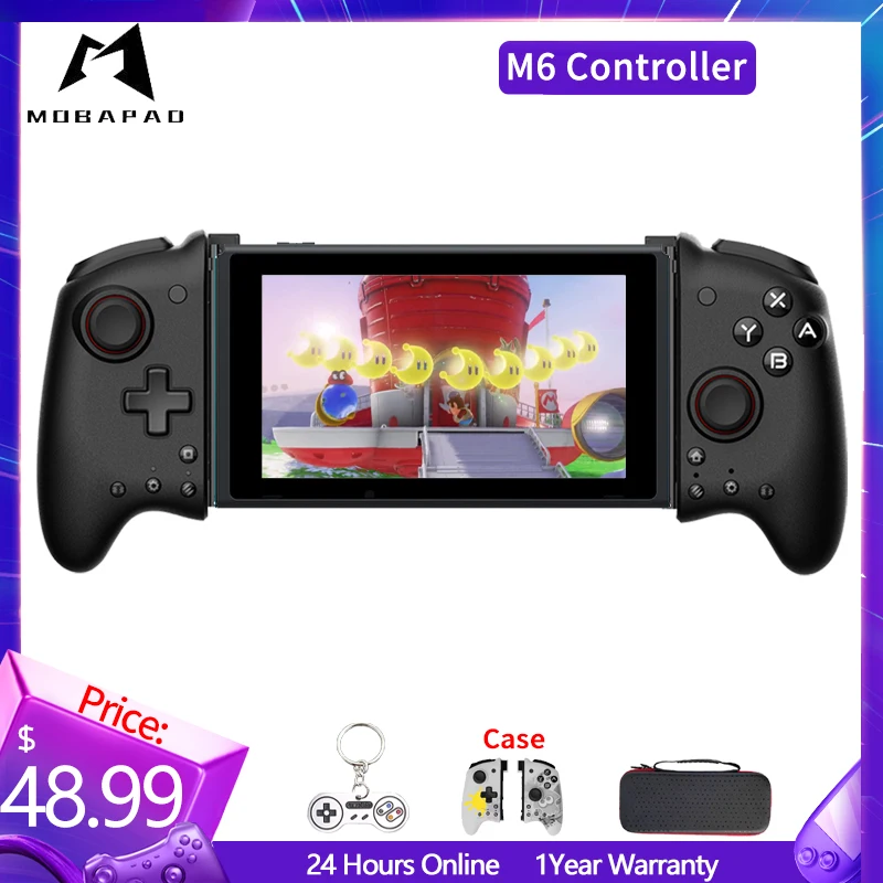 mobapad-m6-controller-perfectly-adapted-for-nintendo-switch-oled-gemini-game-console-with-splatoon-game-cover-plug-and-play