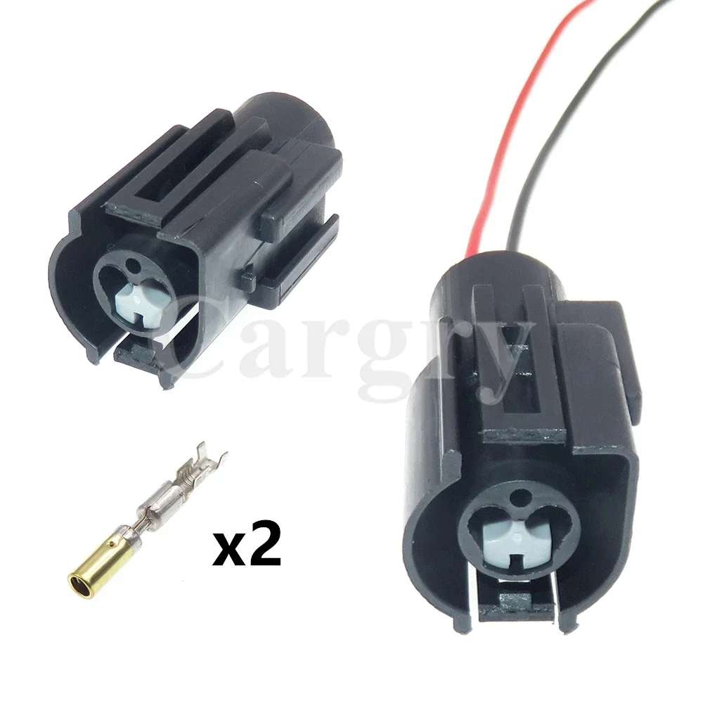 

1 комплект, 2P переменного тока в сборе, автомобильная водонепроницаемая вилка, автомобильная розетка для жгута проводов, детали вилки для автоматической модификации