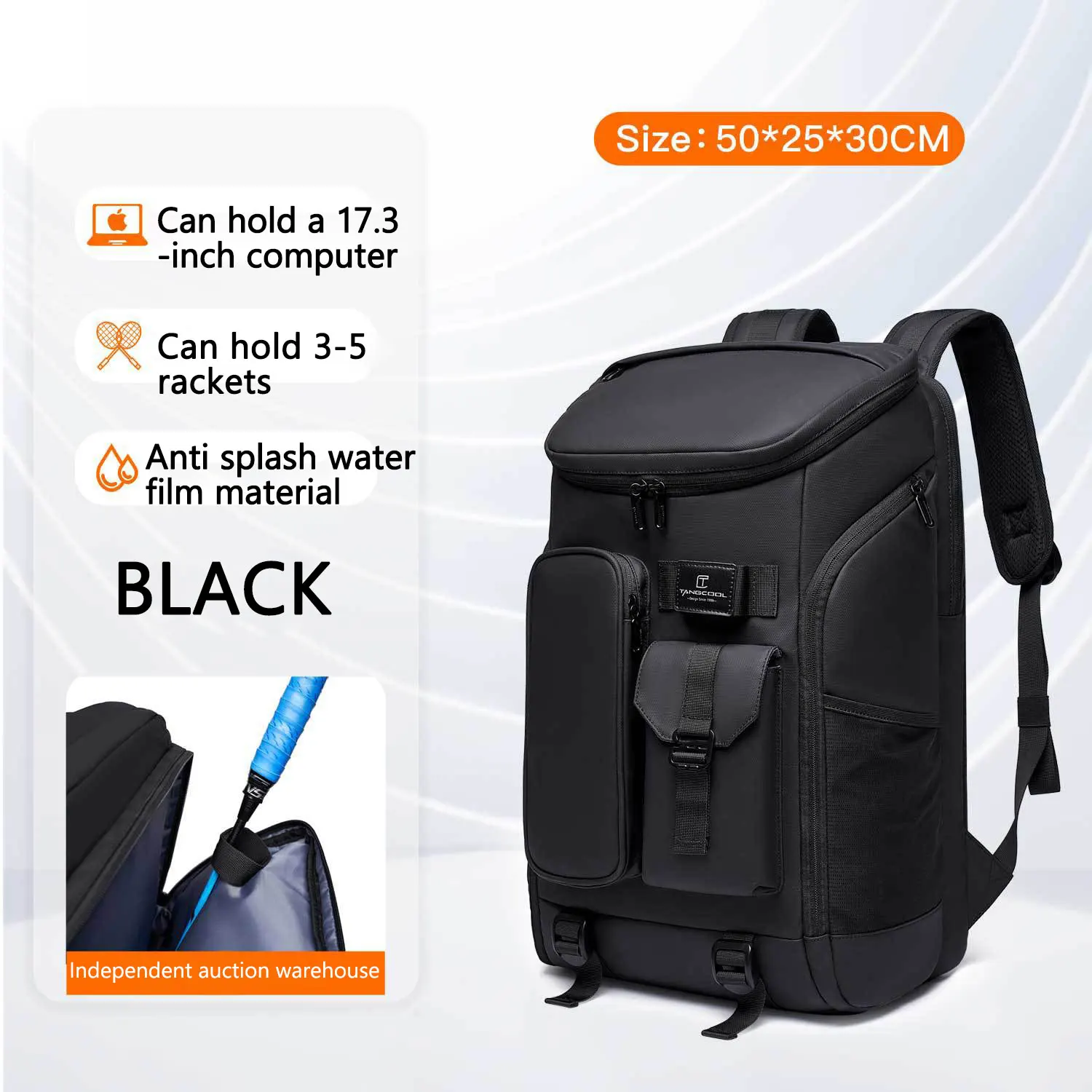 Thick Backpack for Men/Women Sports Luxury Backpack School Bag Large Capacity Placeable 17.3" Laptop Waterproof Fashion Backpack