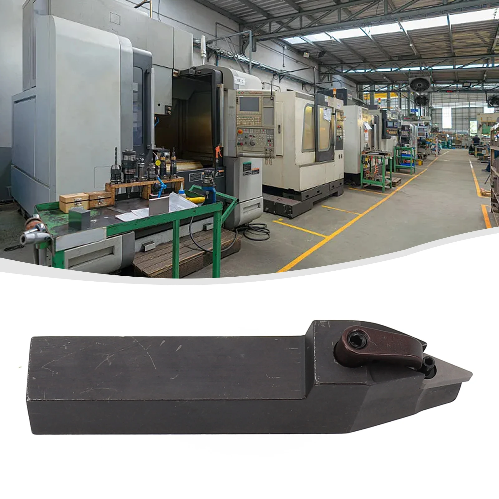 Robust MVVNN 2020K16 Lathe Turning Holder 20x125mm Tool for VNMG1604 Inserts Perfect for High Speed Cutting Operations