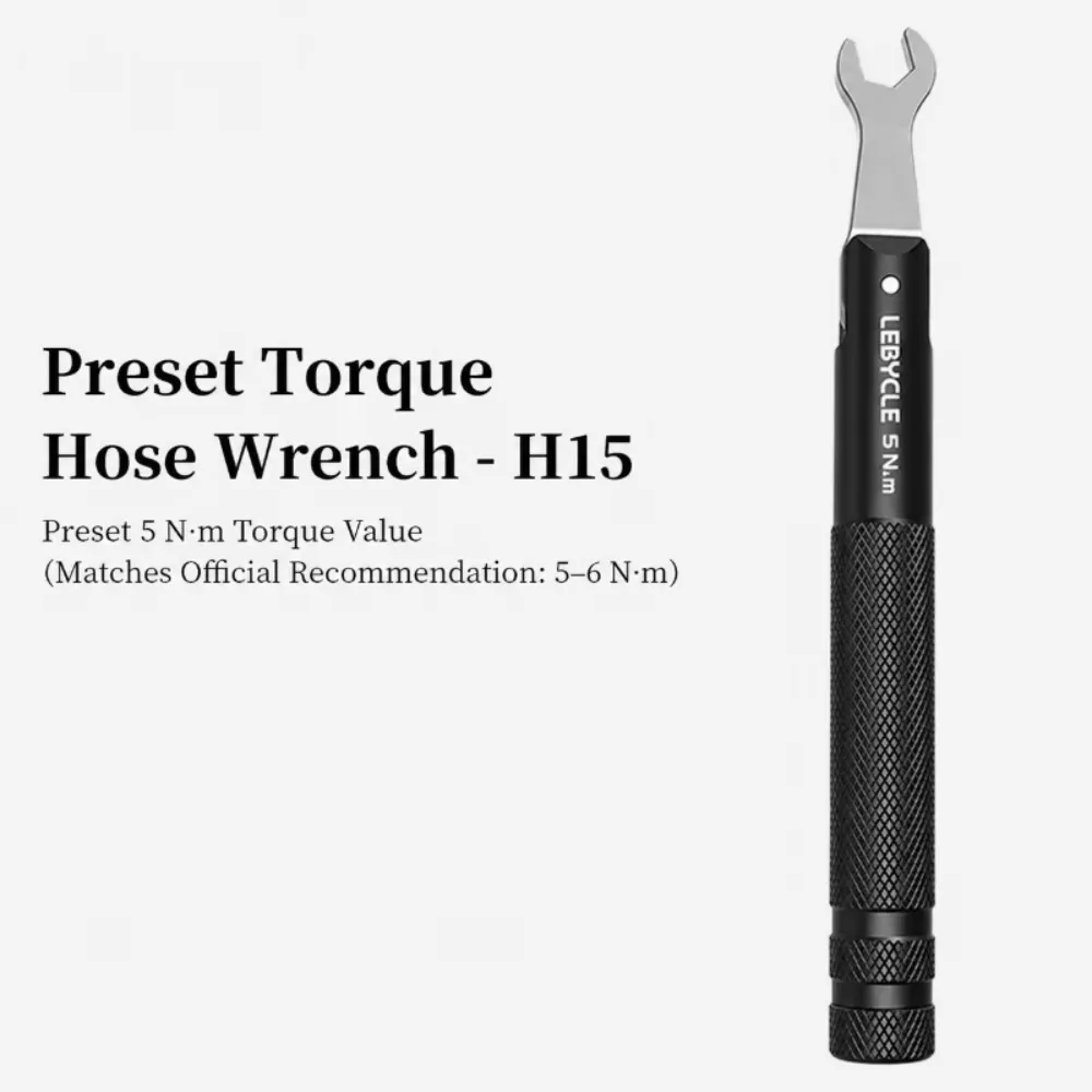 Precision 4/5/8Nm Preset Torque Wrench Hydraulic Disc Brake Hose Nut Bike Repair Tool Brake Hose Nut Spanner For Shimano Brakes