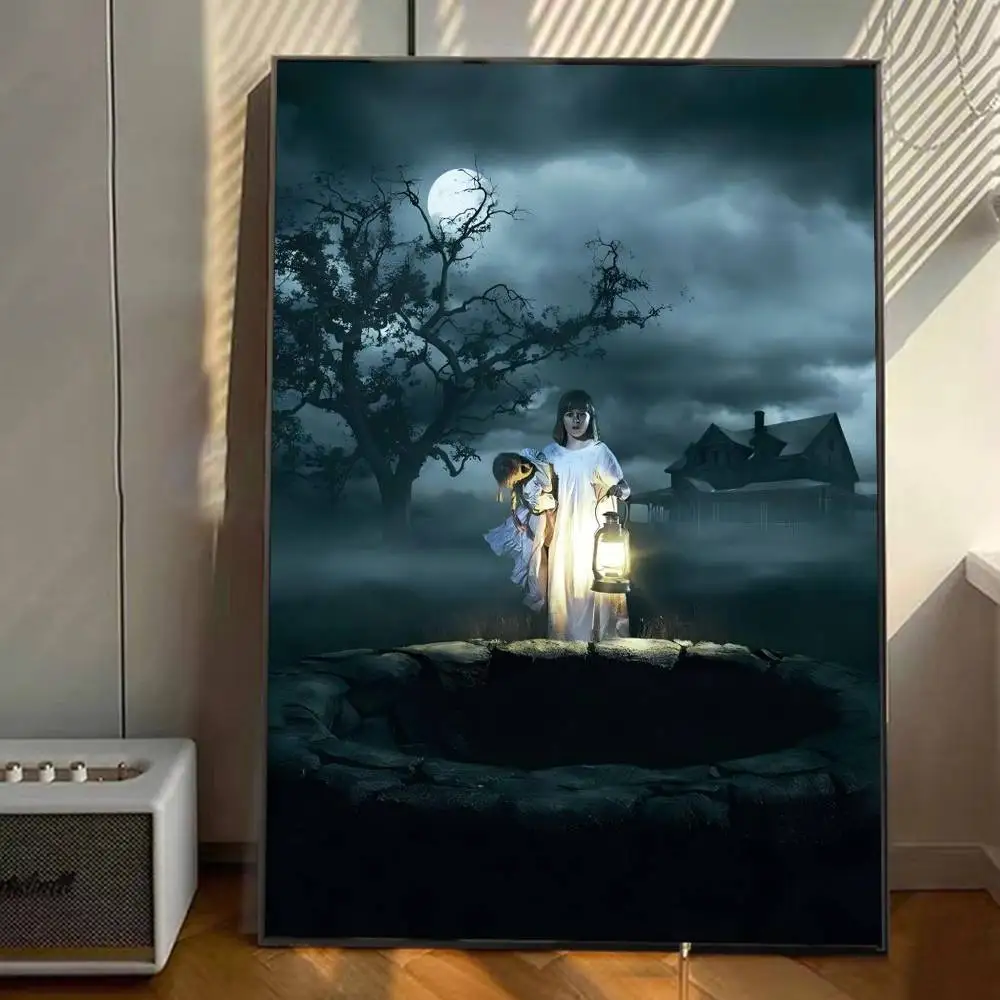 1 قطعة فيلم الرعب C-Conjuring المشارك ذاتية اللصق الفن ورق مقاوم للماء ملصق مقهى بار غرفة جدار ديكور