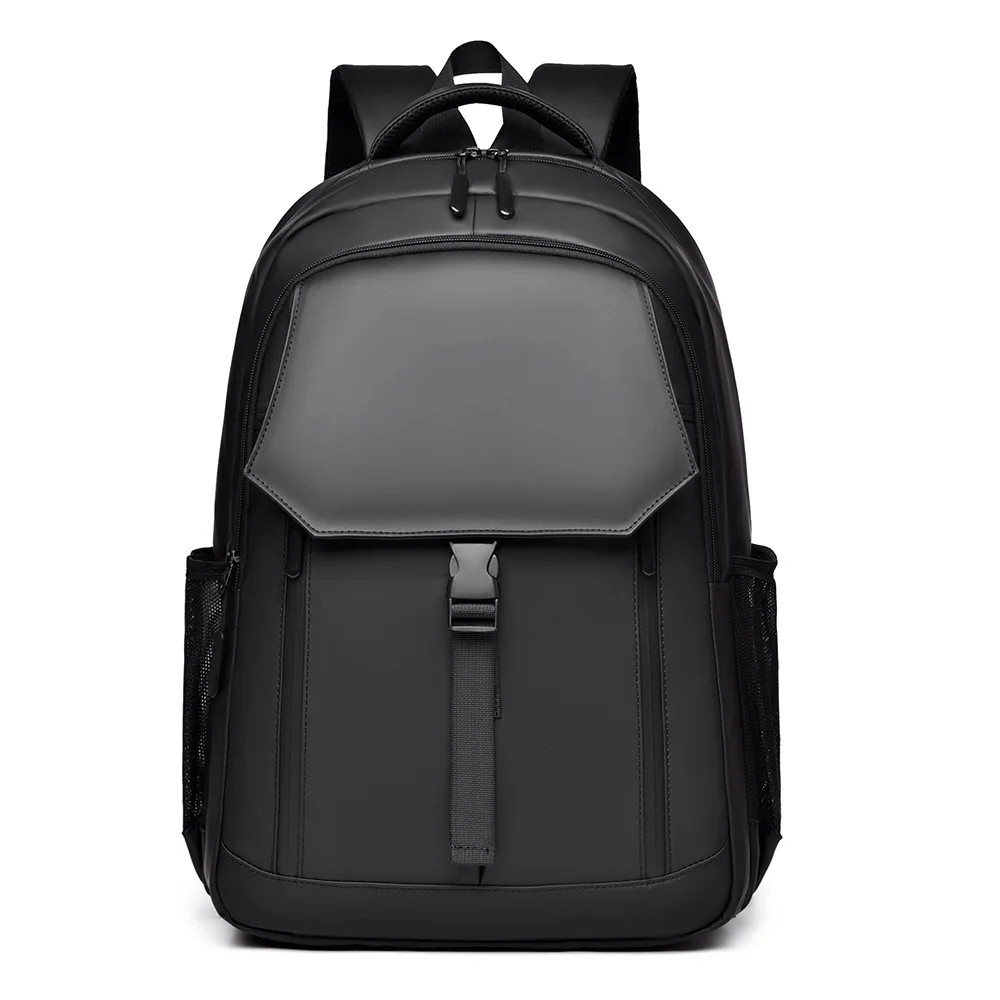 

Elegant foreign trade 2025 men's and women's simple business backpack wholesale large capacity trend college student schoolbag