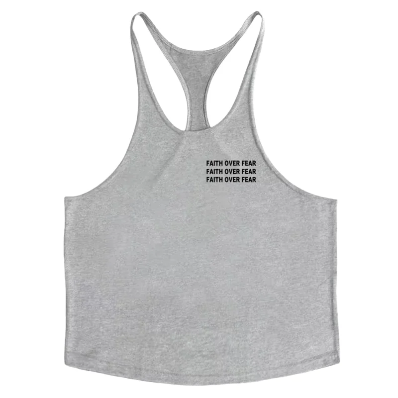 قميص بدون أكمام للياقة البدنية للرجال في كمال الأجسام - سترة بدون أكمام، ملابس لياقة بدنية قطنية قابلة للتنفس للتدريب، بناء العضلات #3