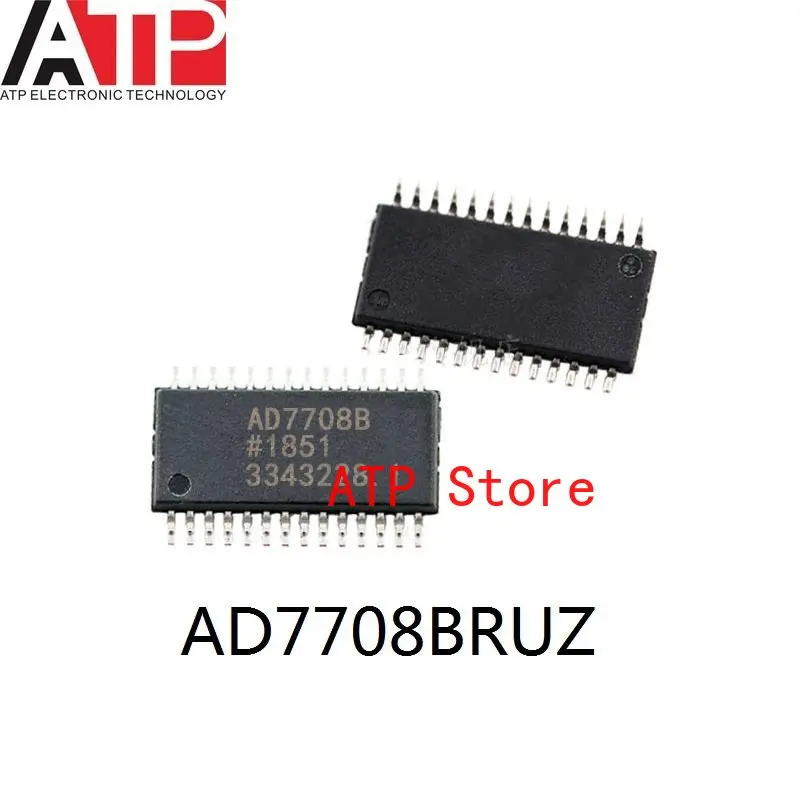 

2 шт./лот новый оригинальный AD7708BRUZ AD7708B TSSOP-28 16Bit аналогово-цифровой преобразователь IC Sigma-Delta 28-TSSOP