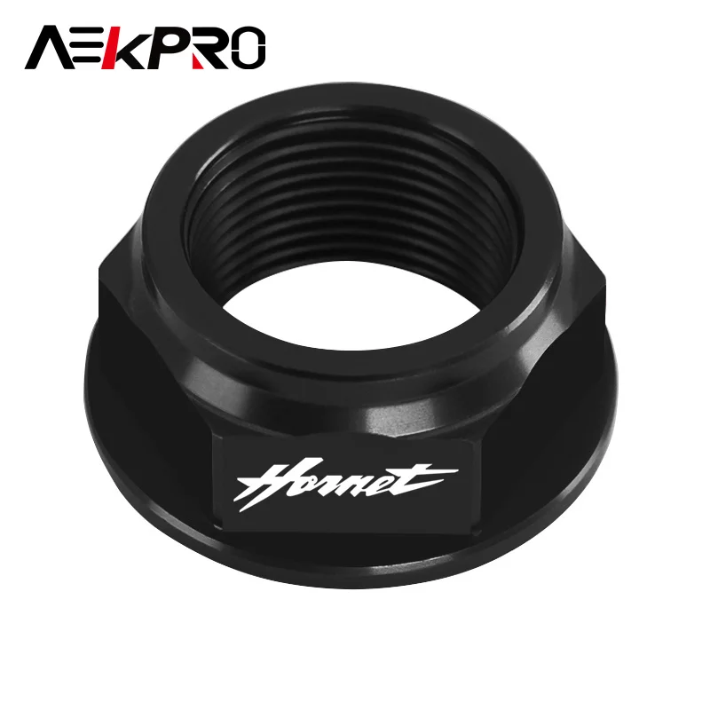 For Honda NC700X HORNET 600 Hornet 900 Motorcycle CNC Aluminum Rear Wheel Axle Nut Screw Bolt Tuerca Rueda Posterior Accessories