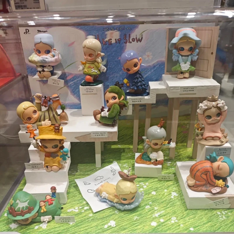

Official Authentic Pop Mart Zsiga Take It Slow Series Figurine Blind Box Trendy Toy Gift Ornament Action Figure Toy Fashion Gift