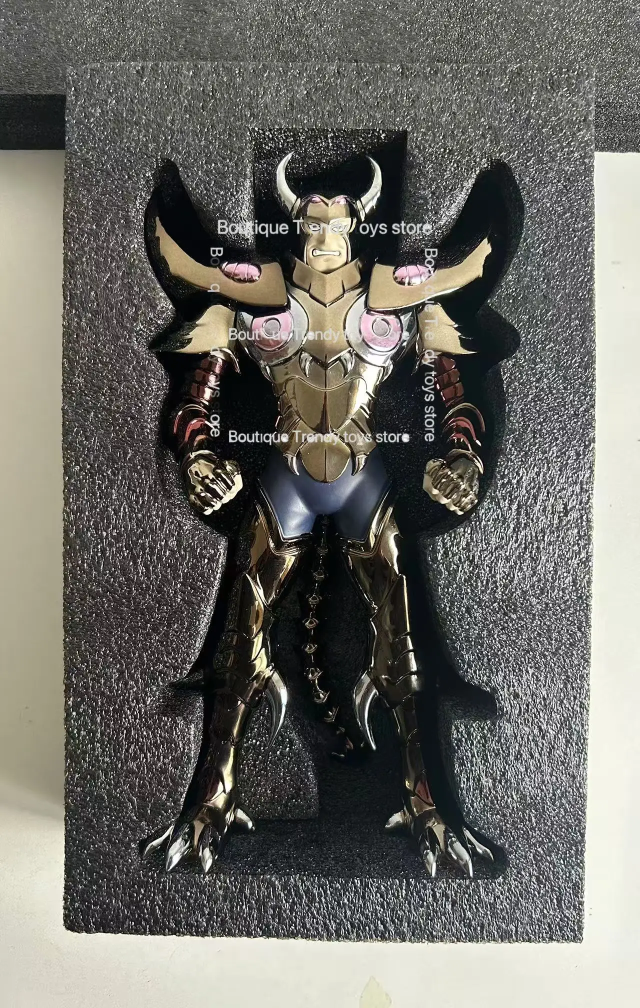 En Stock Saint Seiya estilo EX Troll Iwan Hades ejército 108 espectros 27cm resina GK articulada coleccionable bajo el mundo para adultos