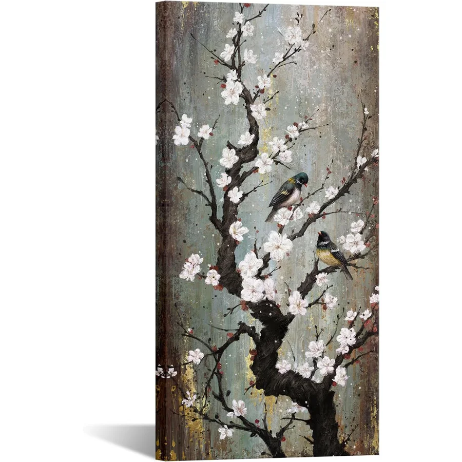 5D mosaic Elegant Birds on Plum Blossom Trees pattern diamond painting full drill diamond embroidery cross stitch DIY home decor