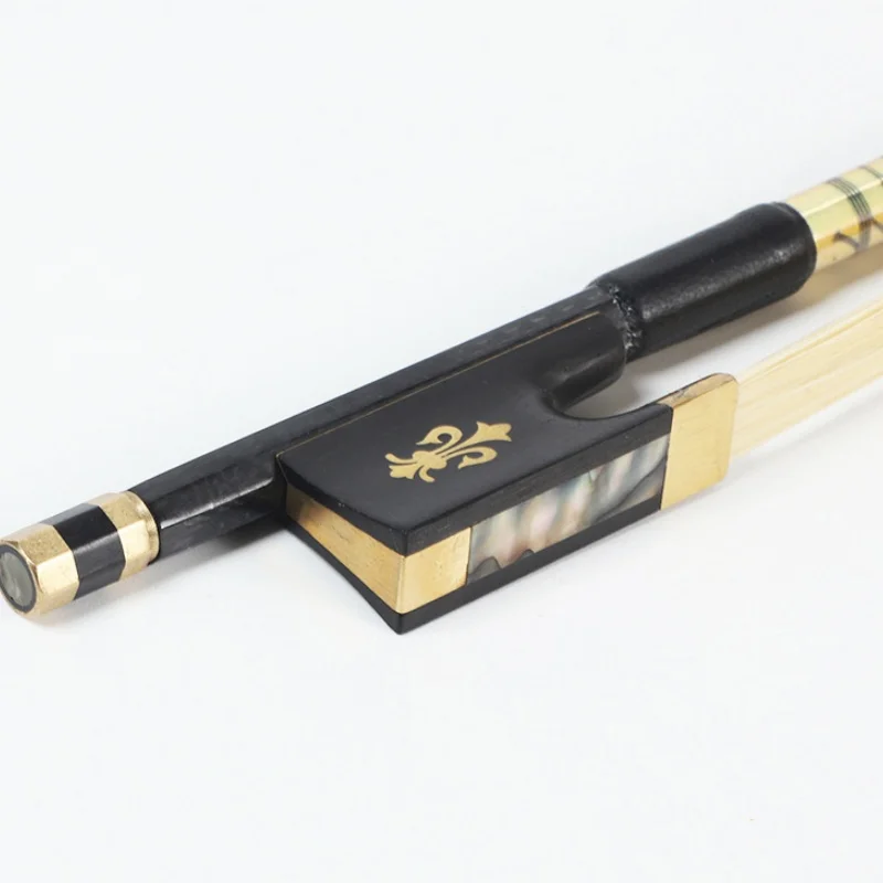 

Высококачественный смычок для скрипки для детей, начинающих, взрослых, смычок для скрипки, черный смычок из углеродного волокна