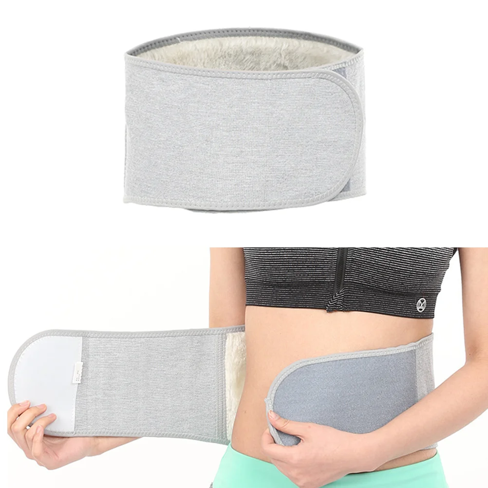 Thin Kidney Binder Waistband Breathable Stretchy Adjustable Seasons Stomach Abdominal Warming Band Wrap Waist Back Brace Support