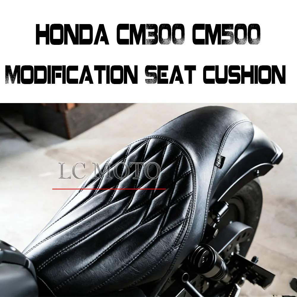 

For HONDA CM300 CM500 Motorcycle Seat Cushion One-piece Seat Cushion Front and Rear Seat Cushions Modification Accessories