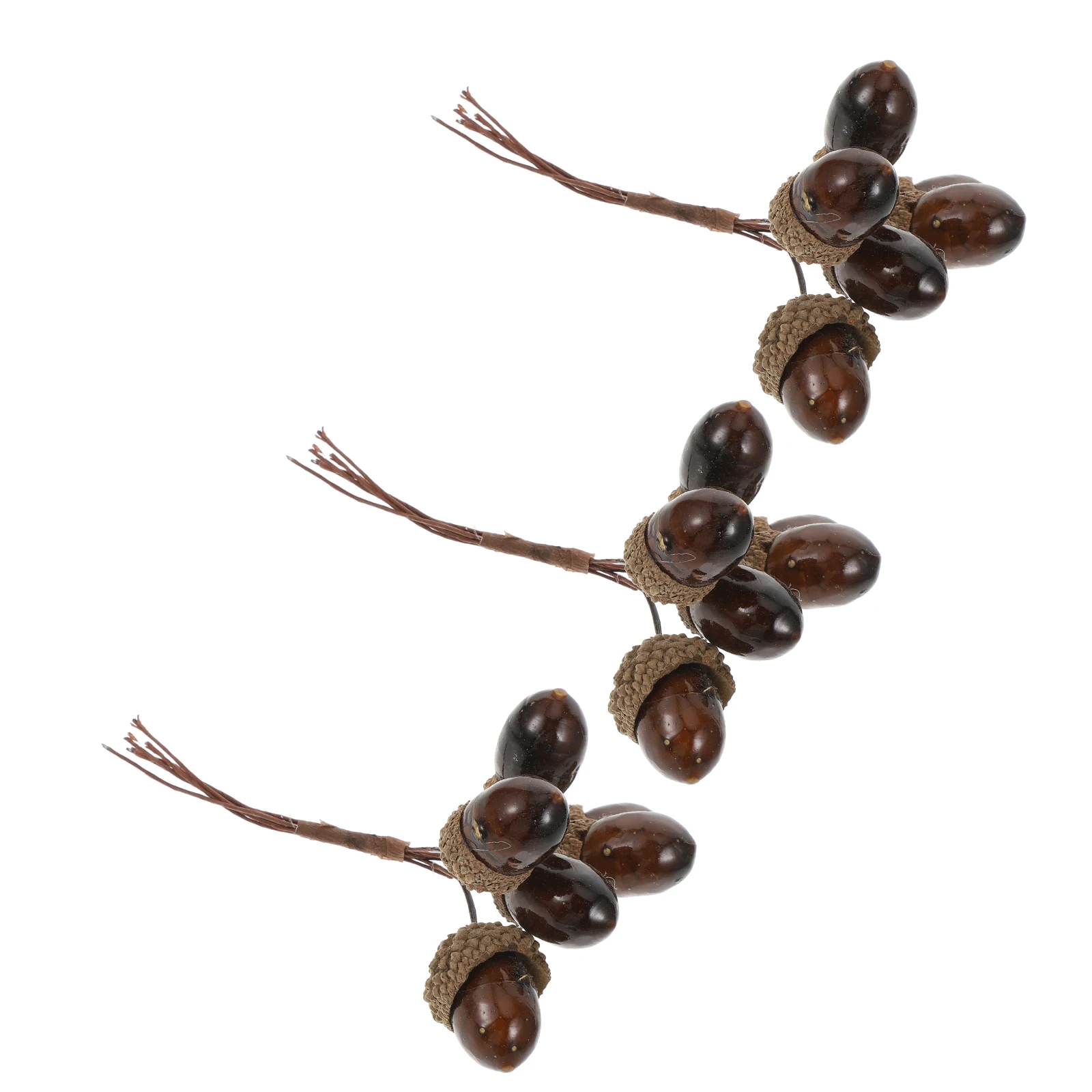 

3pcs Simulation Pine Nut Bouquet Artificial Pine Cones Christmas Decoration For Home Wedding Party Xmas Decor Photo Prop