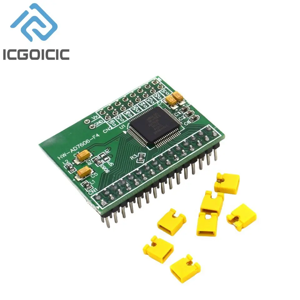 

AD7606 модуль сбора данных 16-битный ADC 8-канальный синхронный частота дискретизации 200 кГц