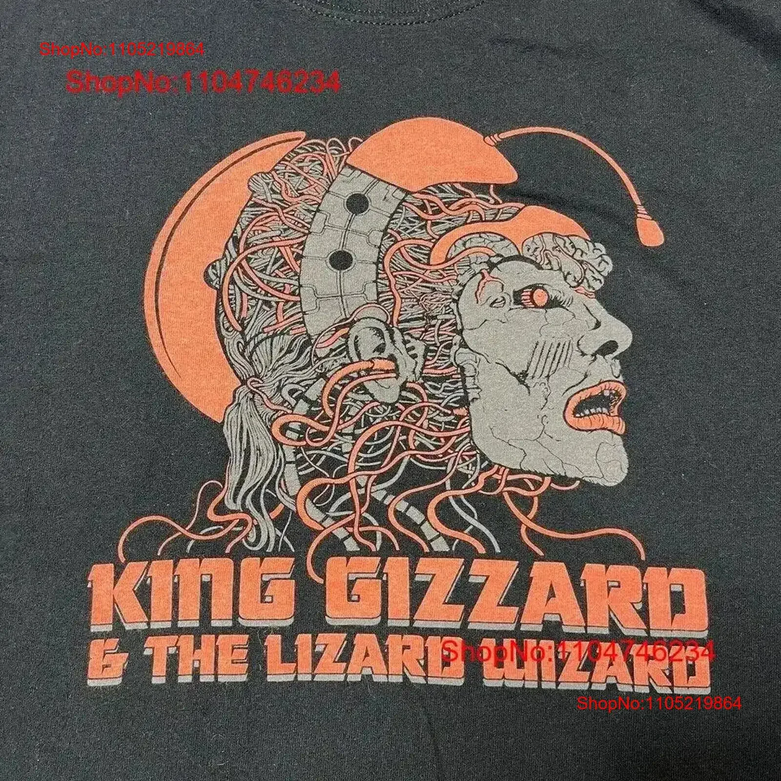 

King Gizzard and the Lizard Wizard Rock Metal Band T Shirt Zl400 vintage Washed Stylish fashion streetwear designer clothes