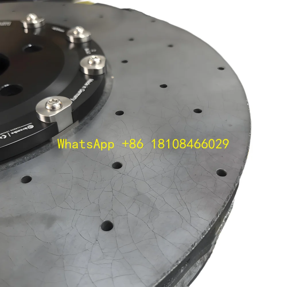 

High-Performance Brake System Factory Direct Aluminum Alloy Brake Caliper, Carbon Ceramic Discs - Universal Fit, 6Piston