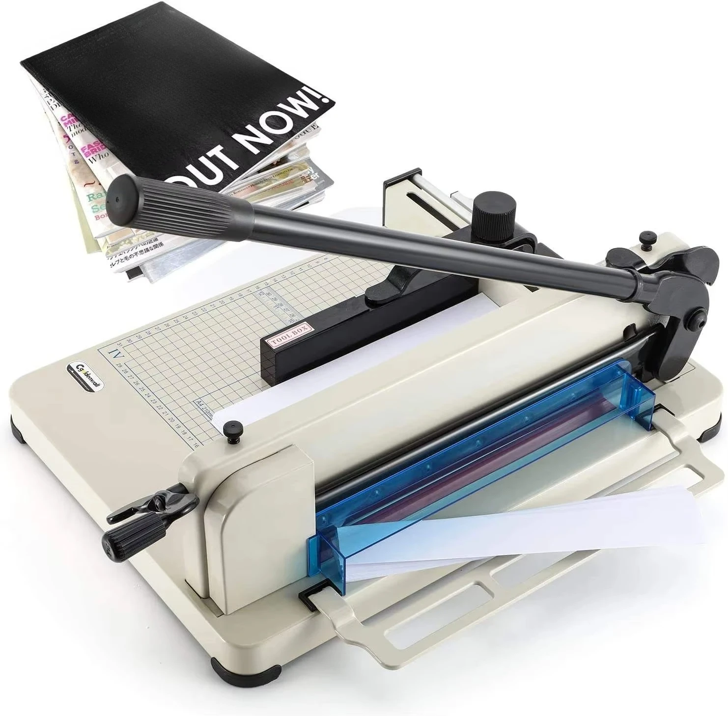 High-efficiency A3 Paper Trimmer Steel Guillotine Heavy Duty Paper Cutter Manual Guillotine Paper Trimmer