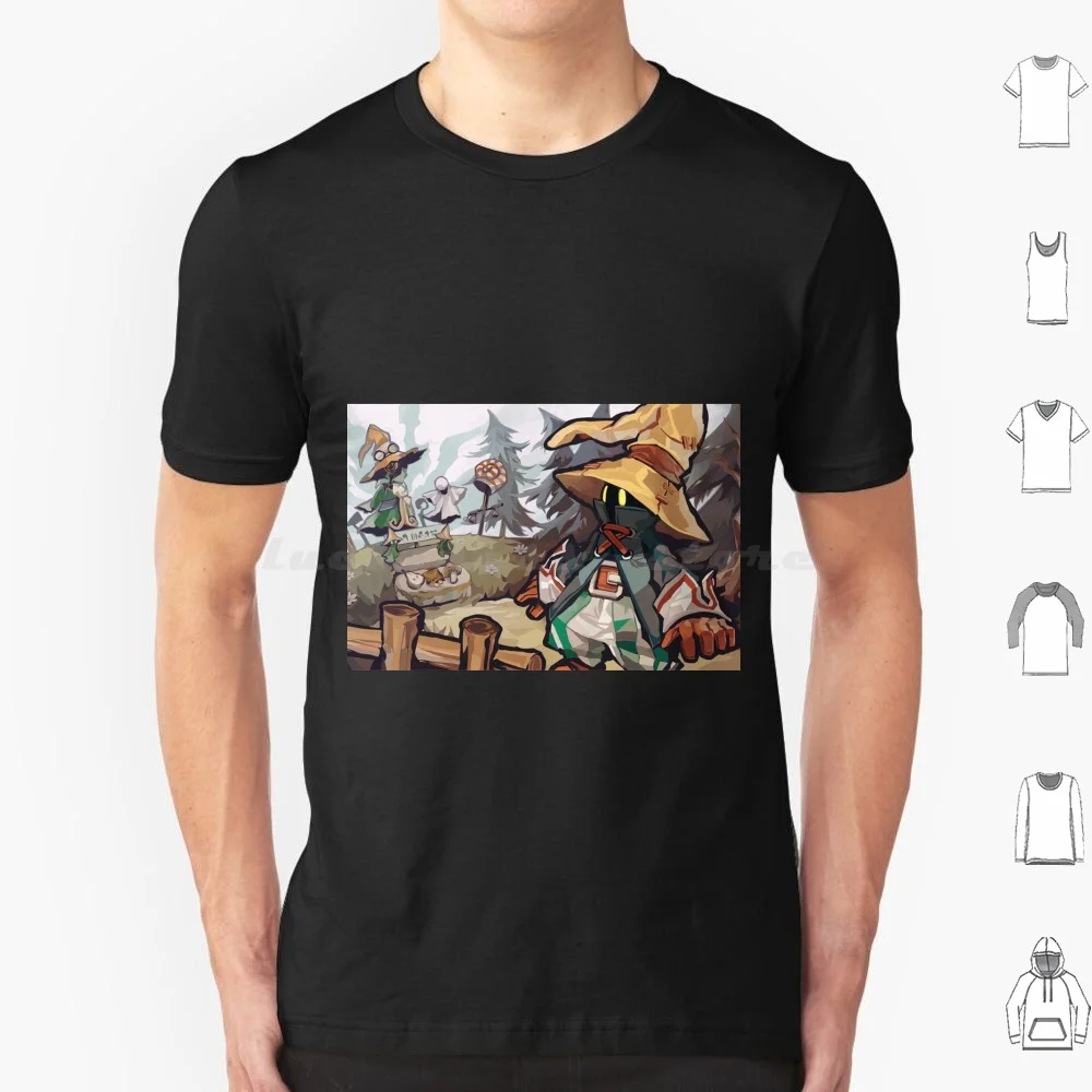 The Moment Vivi T Shirt 6xl Cotton Cool Tee Ffix Chocobo Final Fantasy Ornitier Ff9 Black Mage Mage Vivi Wizard Fantasy
