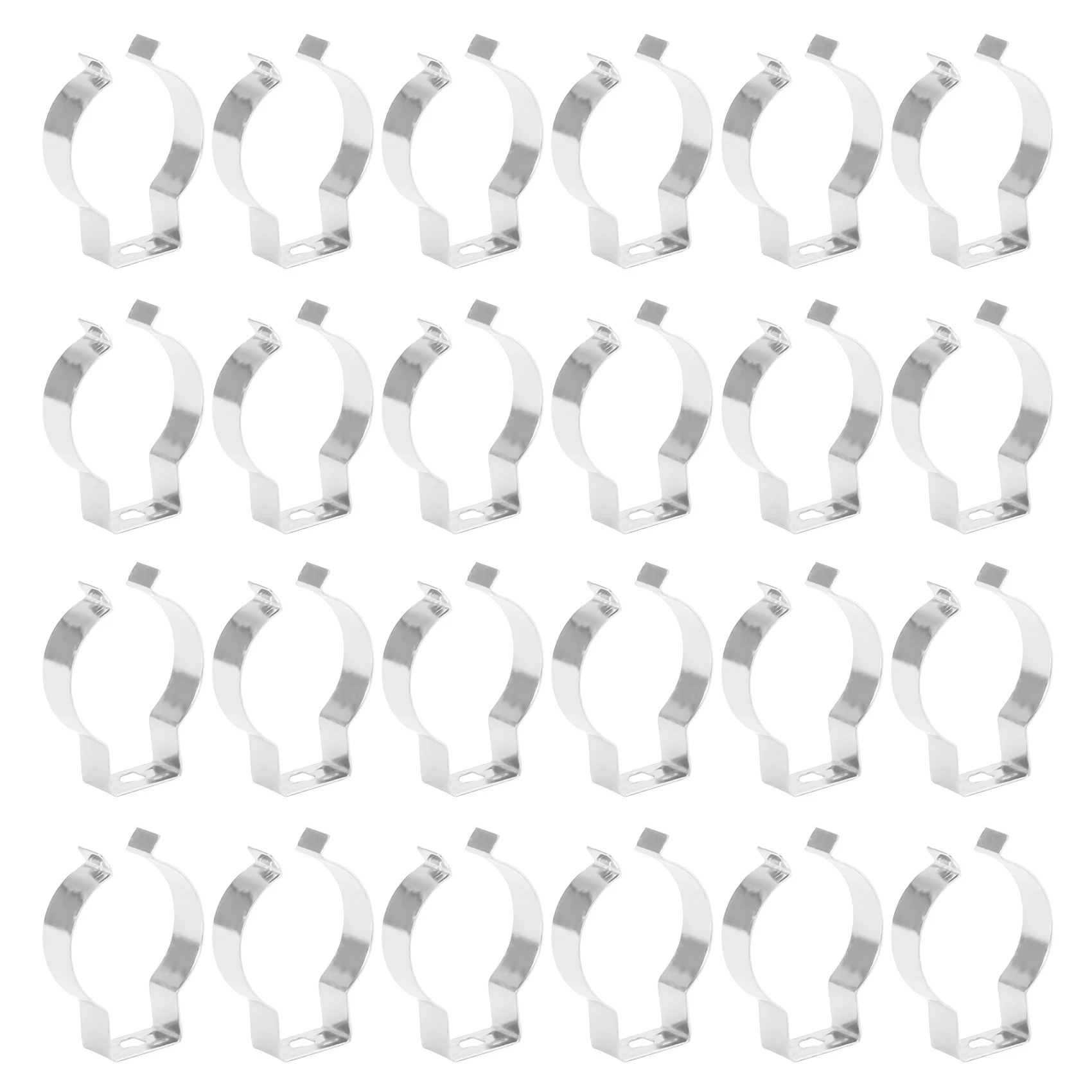 120-Pack T8 Fluorescent Tube Lamp Bracket Clips