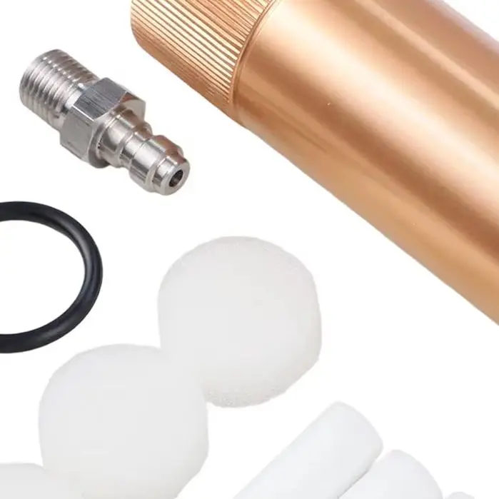 High Pressure Hand Pump Air Filter OilWater Separator Set Tank for m10*1 Reliable and Long lasting Performance