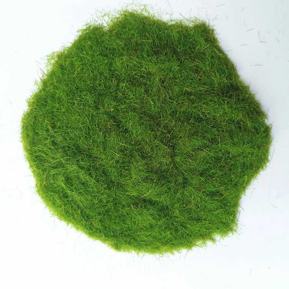 Simulation Moss/Grass Powder 3MM/5MM Nylon Static Planting Flocking Powder Sand Table Landscape Materials 30g/Bag
