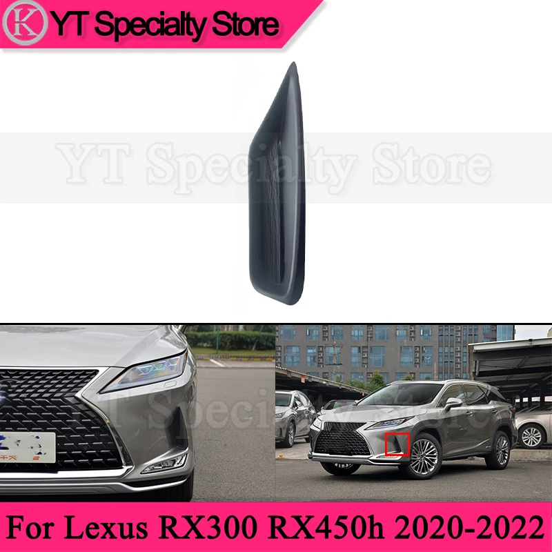 Kamshing Front Bumper Foglight Frame For Lexus RX300 RX450h 2020-2022 Foglamp Cover