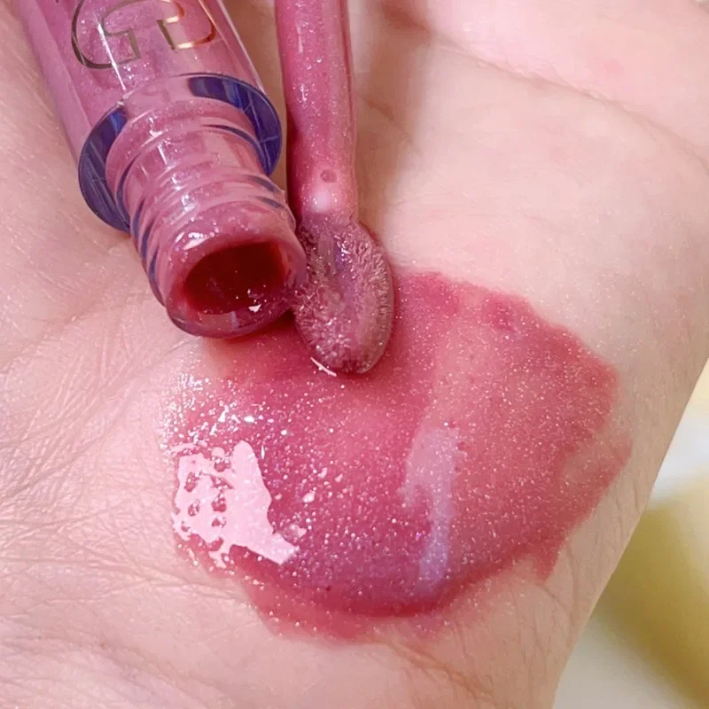 Waterproof Mirror Pearl Lip Gloss Long Lasting Moisturizing Liquid Lipstick Shine Glitter Diamond Lip Glaze Lips Makeup Cosmetic