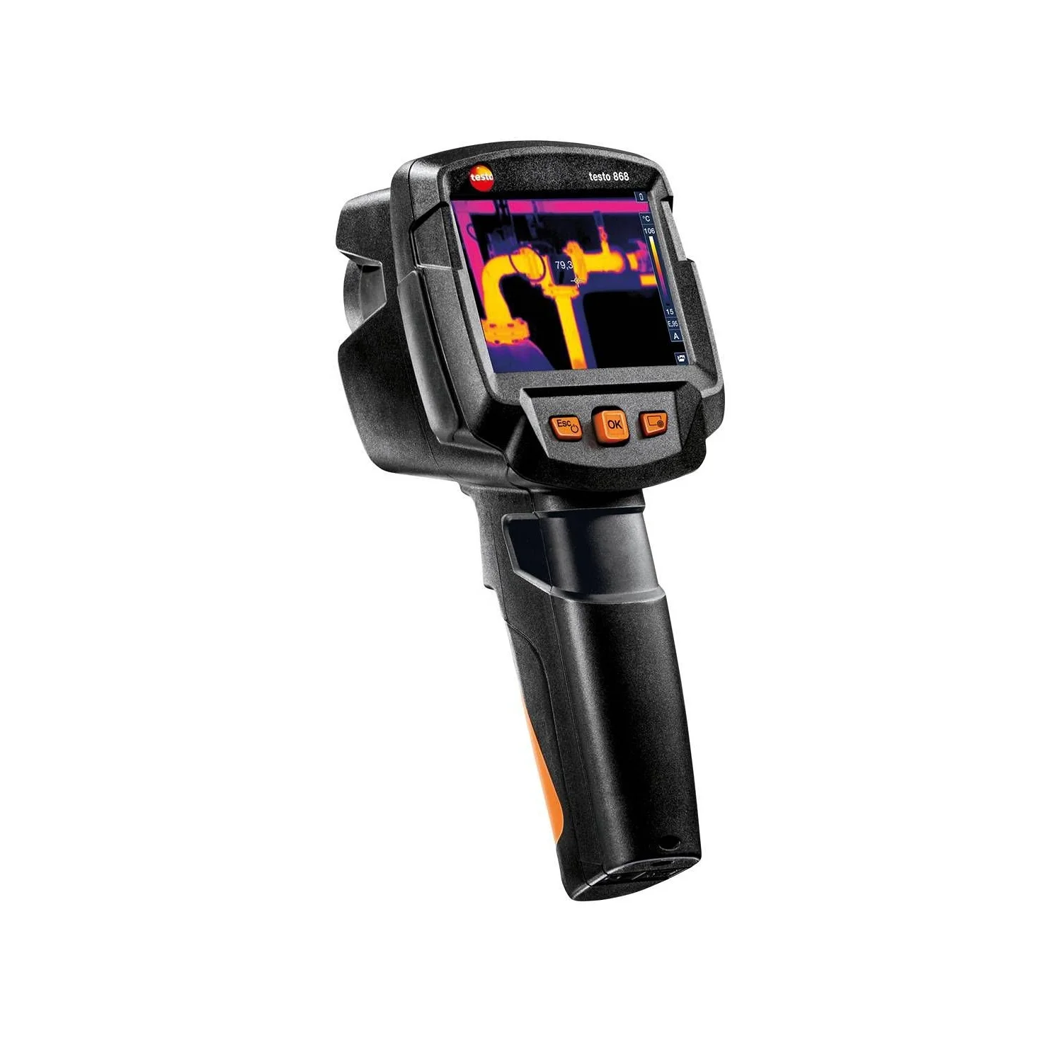 Original Testo 868 Thermal Imaging Camera Order Number 0560 8681 with 160 X 120 Pixels, App