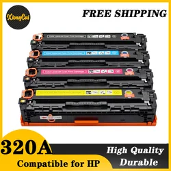 CE320A CE321A CE322A CE323A 320A Compatible Color Toner Cartridge For HP Color laserjet  CP1525N 1525NW CM1415FN 1415FNW printer