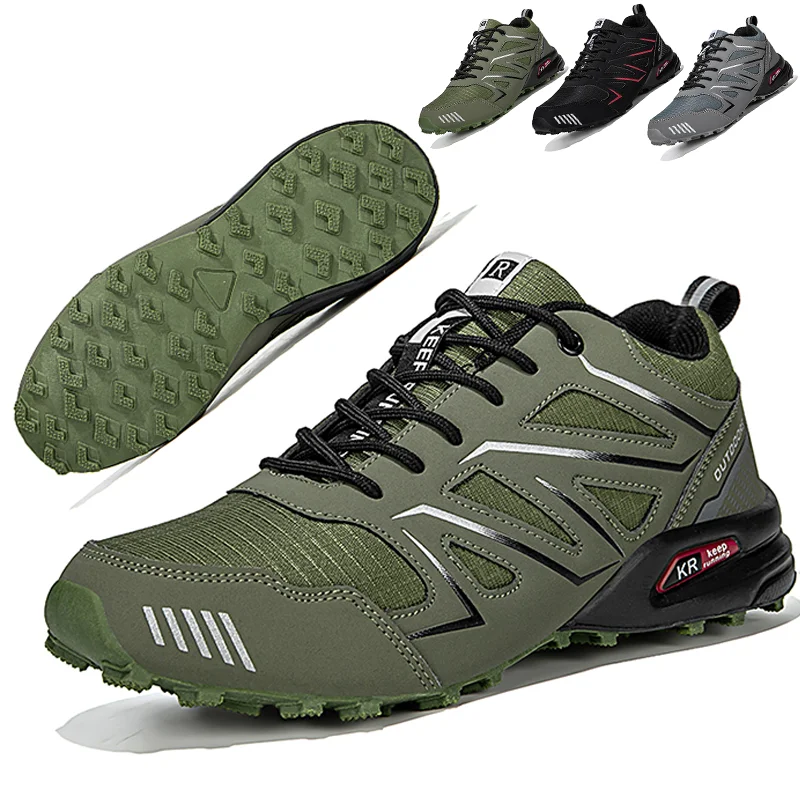 Anti-Slip & Wear-Resistant Hiking Boots for Mountaineering, Camping & Cycling – Top Durable Lightweight Outdoor Shoes for Men