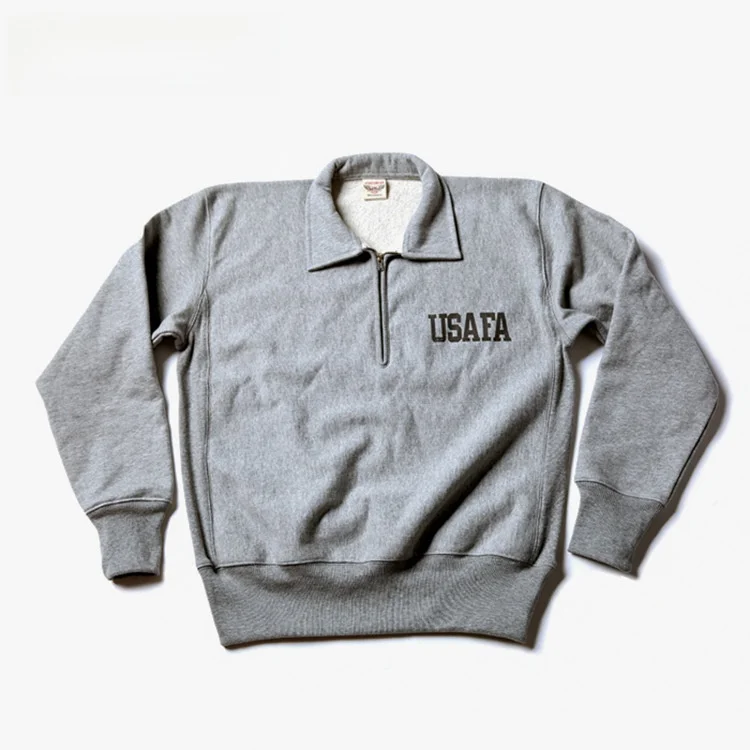 

Non Sto Men's Heavyweight Fce Zip-Up Hoodie Vintage Motorcycle Sle Casual Faion Urban Teen Winter Thiened Sweatirt