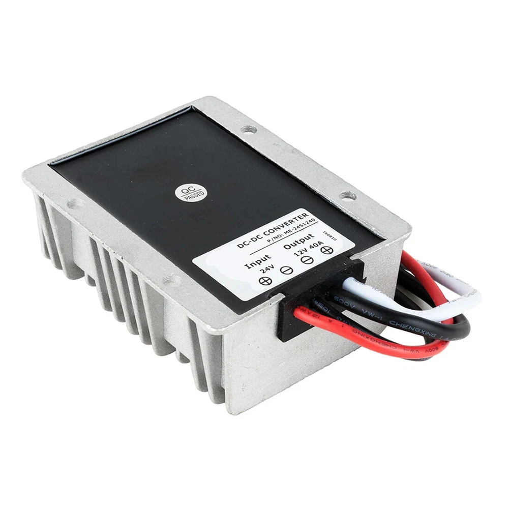Compact Waterproof Converter DC-DC Step Down 40A No-load Current 50mA Overcurrent Protection Overvoltage Protection