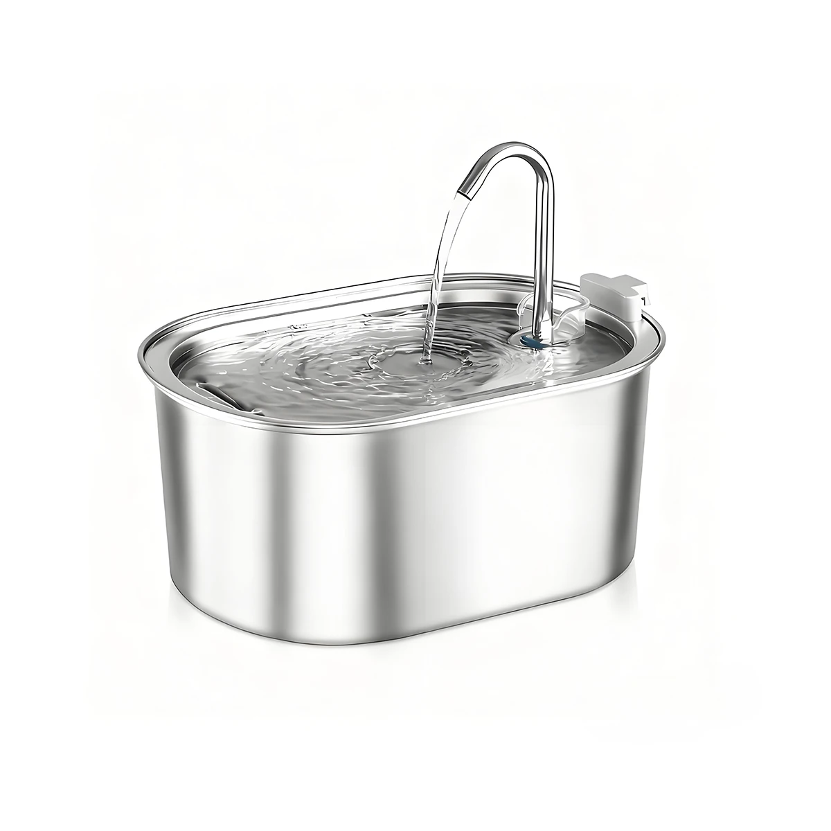 

Pet Smart Stainless Steel Water Dispenser 3.2 L Cat/Dog Automatic Water Circulation Water Dispenser Multi-Filter Pet