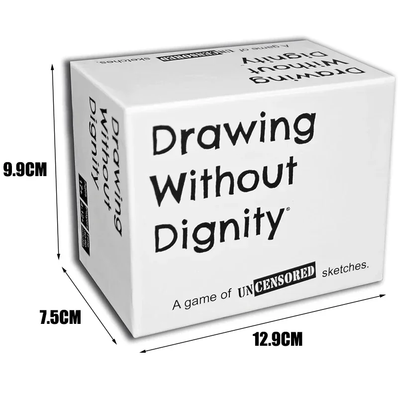 Drawing Without Dignity Adult Card Game Fun Party Board Game Award Winning Classic Painting for Adults