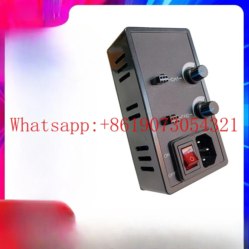 

Специальный аналоговый 2-канальный контроллер источника света 24V48W2A, легкая яркость, затемняющая машина, промышленная ручка зрения