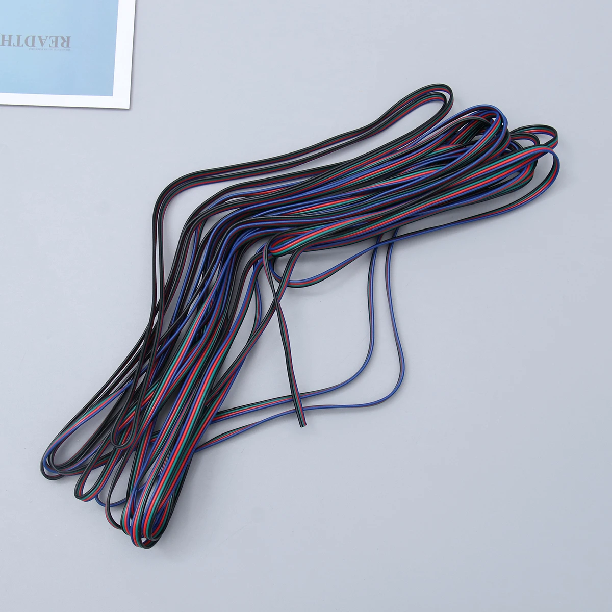 

Durable 10M 4-pin RGB Extension Cable Line for LED Strip RGB5050 /RGB3528 Light Lamp