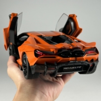 1:18 Lamborghini Revuelto Super Sports Car Alloy Diecast Model Car High Simulation Miniatures Decorations Children's Toys Gifts