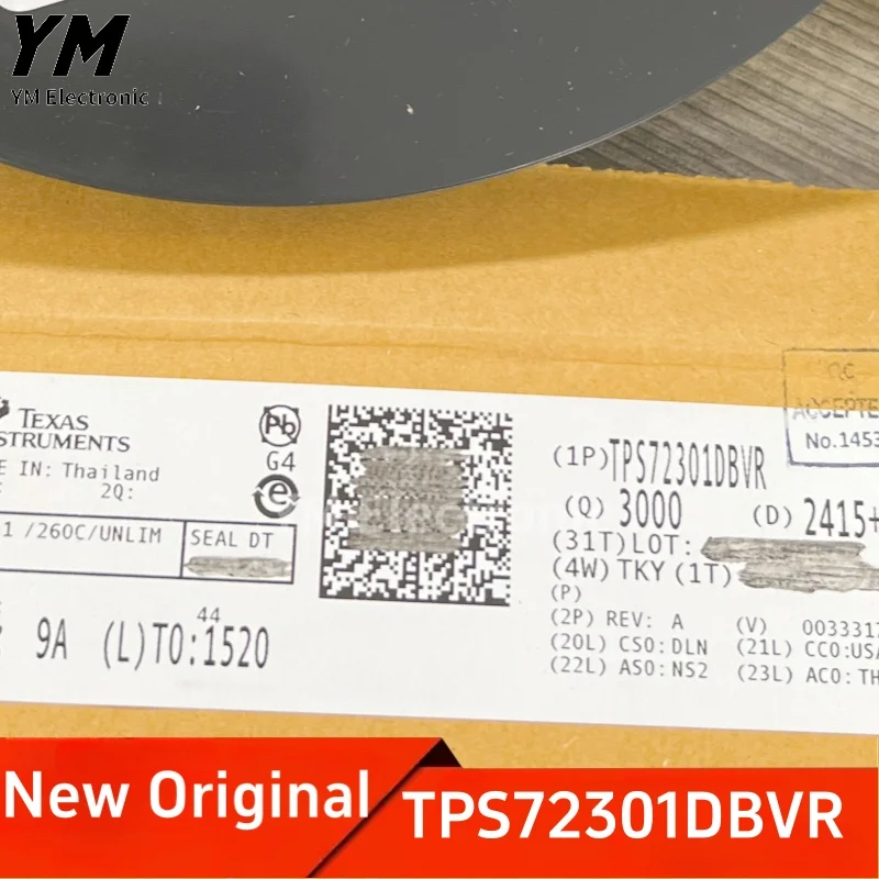 New Original TPS72301DBVR T08I SOT23-5 ADJ 200mA Low voltage differential linear regulator chip