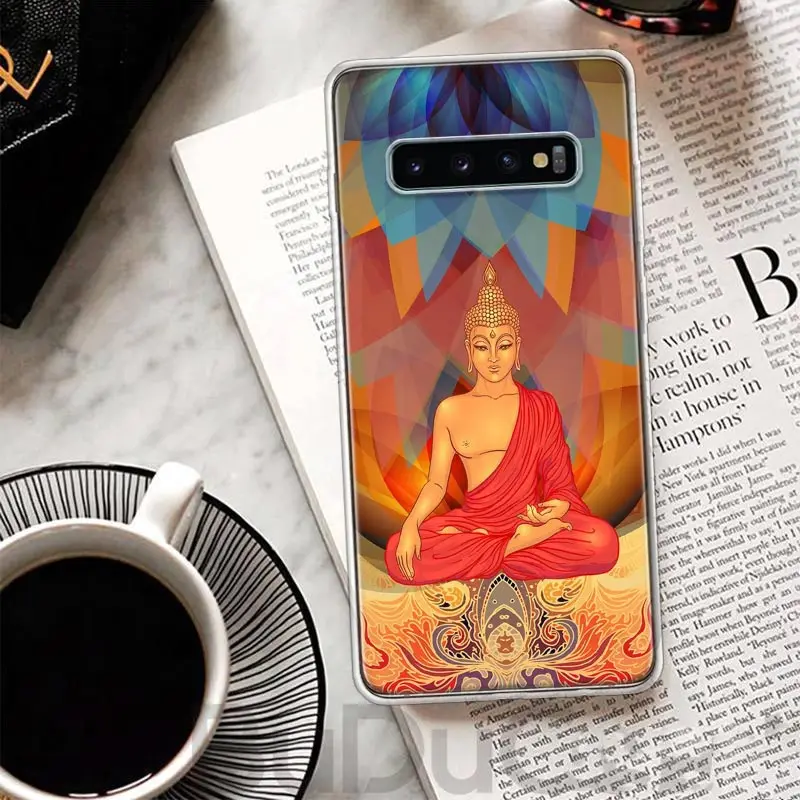 Gautama Buddha Budha Belief Cover For Samsung Galaxy S23 S22 S24 Ultra S21 Plus S20 FE Phone Case S10 + S10E S9 S8 Print Coque