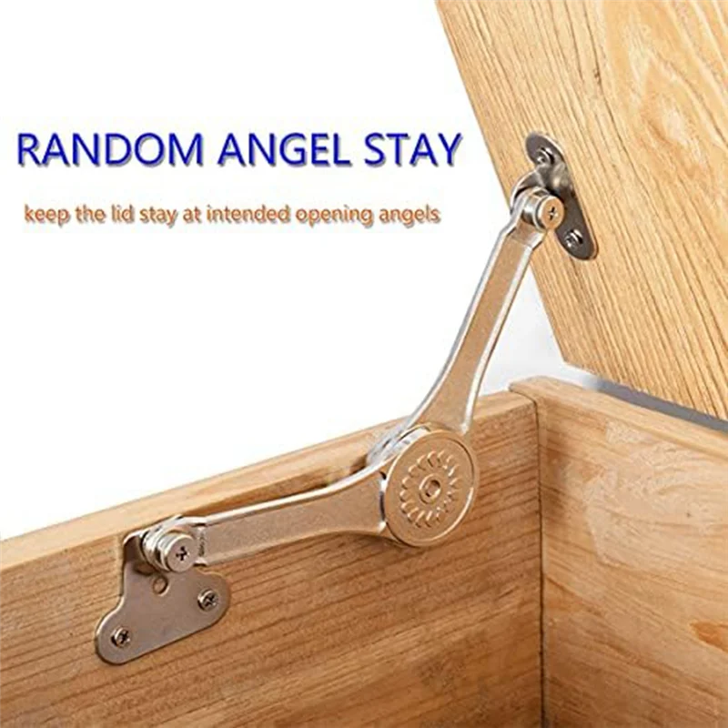 -PQWN المفصلي الثقيل غطاء دعم المفصلي المفصلي لينة إغلاق الصدر المفصلي دعم لخزانة المطبخ خزانة، سهلة التركيب دائم #5