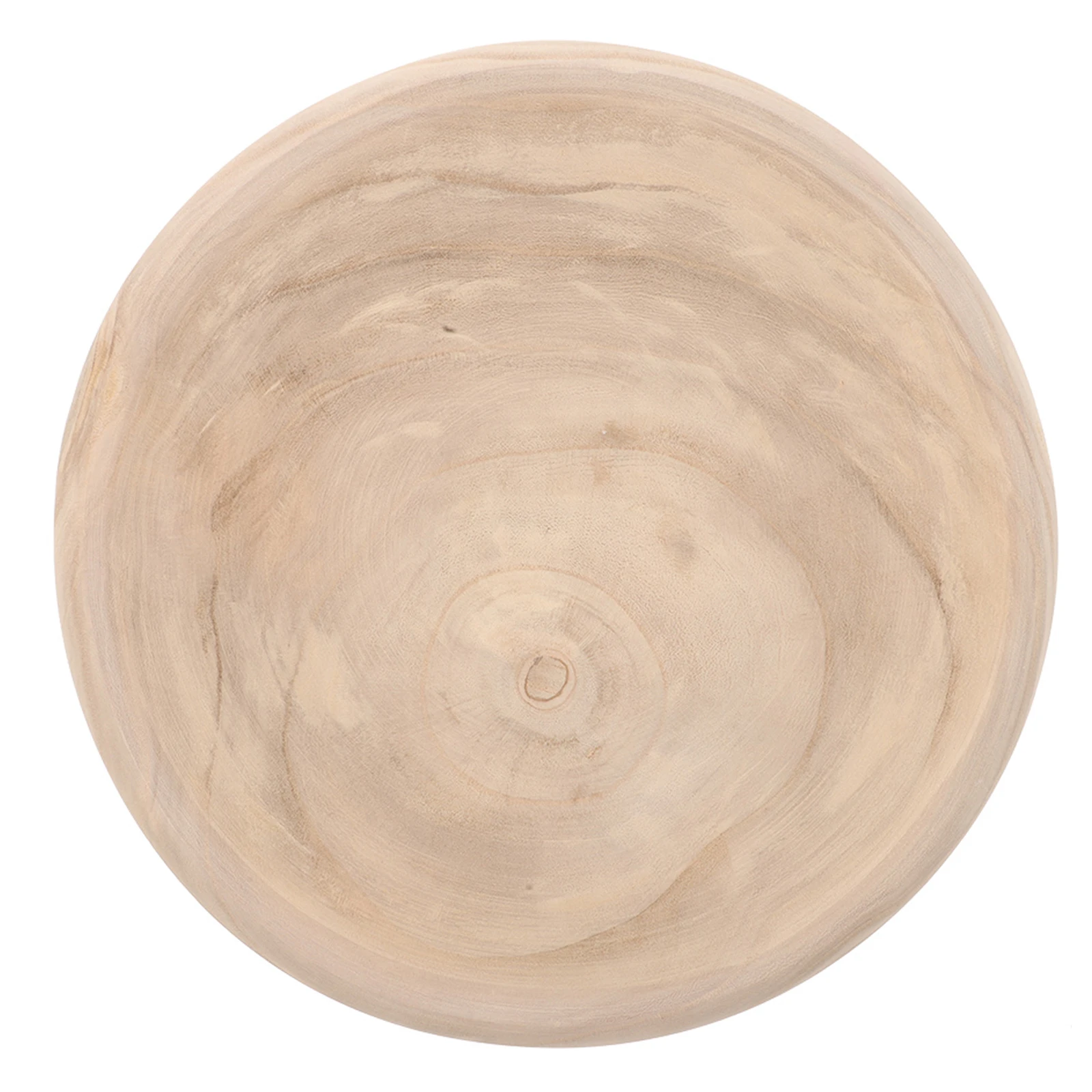 

Wooden Salad Large Fruit Bowl For Kitchen Counter Ergonomic Design Smooth Texture Fine Workmanship Decorative Wood Serving